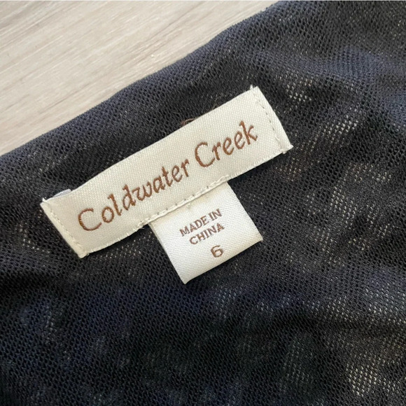 Coldwater Creek fit and flare dress size 6 whimsigoth fairy grunge - Picture 5 of 10